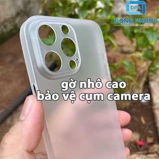 Combo 2 Ốp Lưng Trong Nhám Unibody iPhone 13 Pro Max Siêu Mỏng