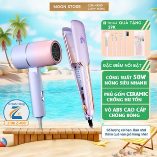 Máy ép tóc duỗi tóc cao cấp Zlife Z469, máy là kẹp làm thẳng tóc chính hãng, kéo tóc thẳng không gây hư tổn