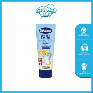 Kem Chống Nắng BUBCHEN Sonnenlotion LSF 50+ Bảo Vệ Toàn Diện Làn Da Bé 100ml VM Baby Official