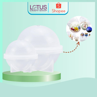 Khuôn Quả Cầu Silicon Nhiều Cỡ Làm Epoxy Resin Handmade