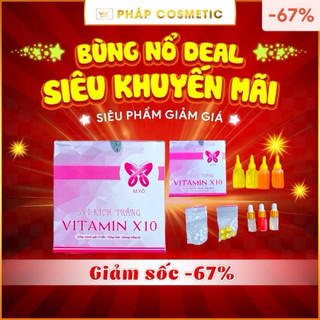 Kích trắng set vitamin x10 myô