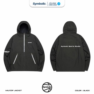 Áo khoác dù Nylon Halfzip Jacket Symbolic