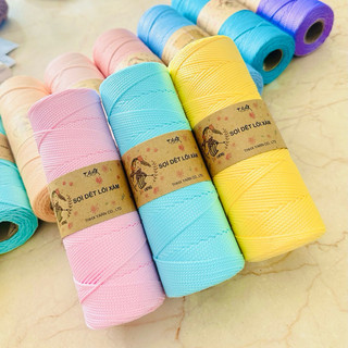 Sợi dệt trơn 130gr màu 51 - 86