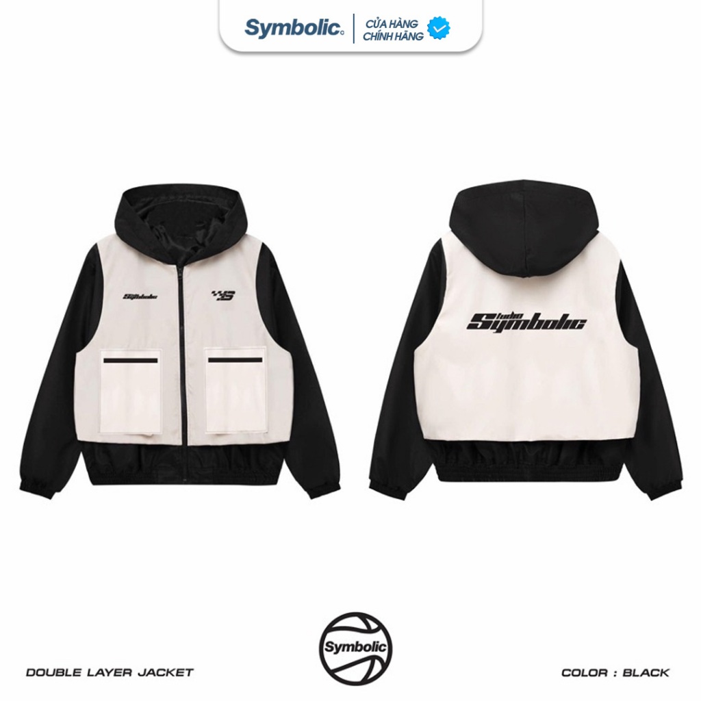 Áo Khoác Chần Bông Double Layer Jacket Symbolic