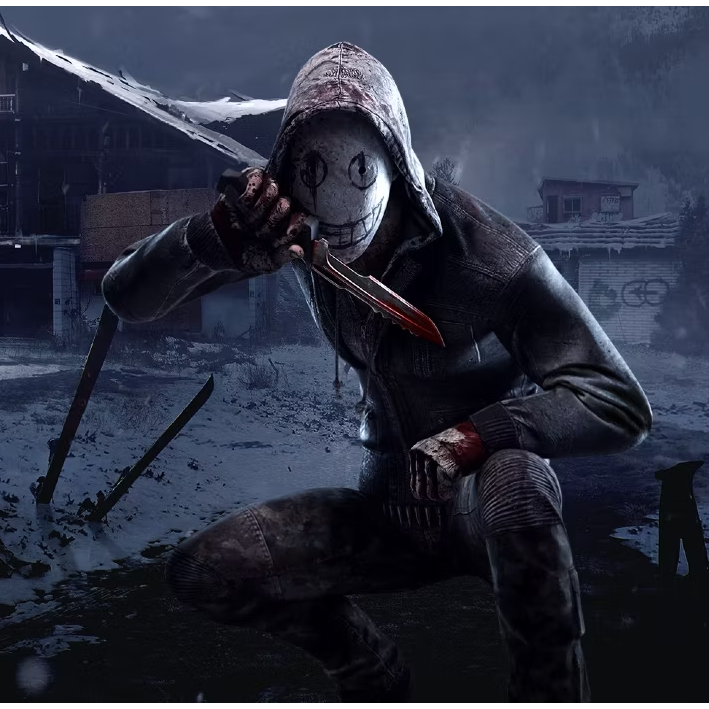 Đồ cosplay Legion DEAD BY DAYLIGHT in nhựa 3D trưng bày