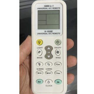 (HÀNG CHÍNH HÃNG GIÁ SỈ 36K) REMOTE ĐIỀU KHIỂN ĐIỀU HOÀ ĐA NĂNG 1028- Tương thích với tất cả các loại điều hòa