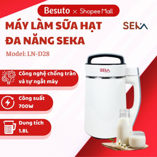 Máy làm sữa hạt đa năng seka LN D28 1800 lit dành cho cả gia đình, máy xay sữa hạt, 1 đổi 1
