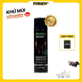 Bình Xịt khử mùi hôi chân FANDY hương bạc hà loại bỏ mùi hôi và vi khuẩn