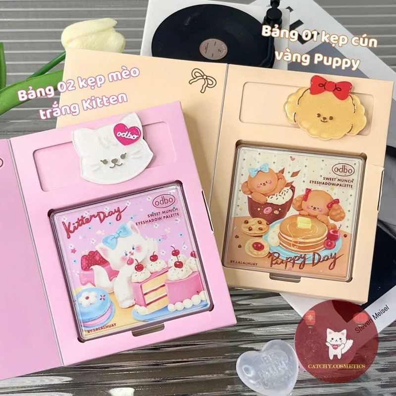 ( Tặng Kèm Kẹp Tóc )Bảng Mắt Odbo 9ô Sweet Much (OD2024)