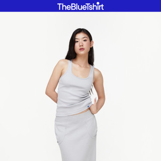 Thebluetshirt - áo ba lỗ nữ màu xám - 100% tank - grey
