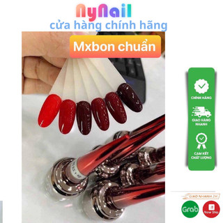 Sơn gel mxbon đỏ chai 15ml