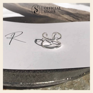  Nhẫn bạc S925 SOFF CLUB nhẫn unisex nhẫn ngón út khớp tay hoạ tiết đan chữ Z trẻ trung năng động không han gỉ 