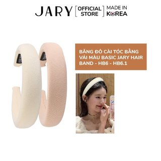 Băng Đô Cài Tóc Bằng Vải Màu Basic Jary Hair Band - HB6 - HB6.1