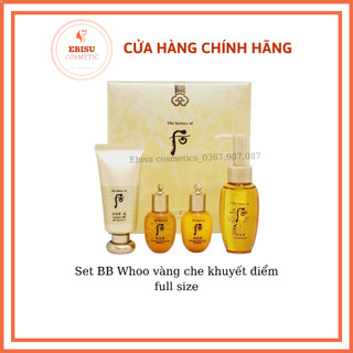 Sét bb whoo vàng che khuyết điểm full size