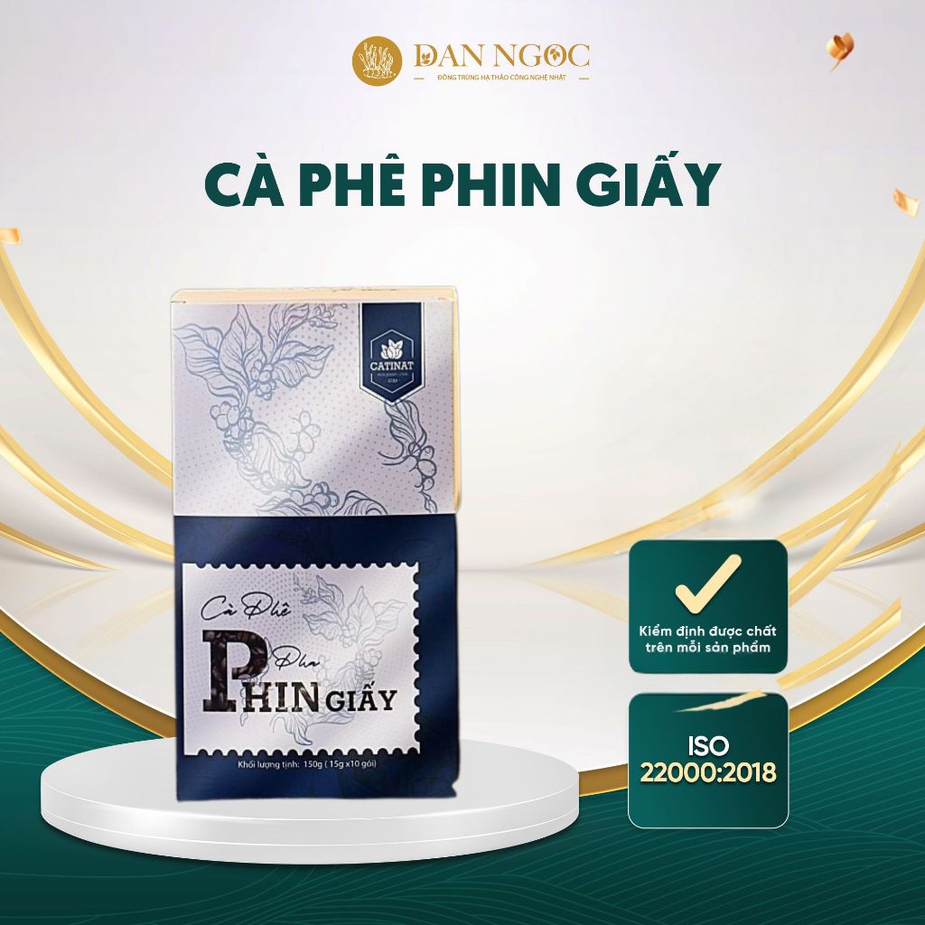 Cà Phê Phin Giấy ĐAN NGỌC, Cà Phê Đậm Vị Thơm Ngon, Tiện Lợi Pha Tại Nhà, Phù Hợp Dân Văn Phòng, Làm Quà Tặng Người Thân