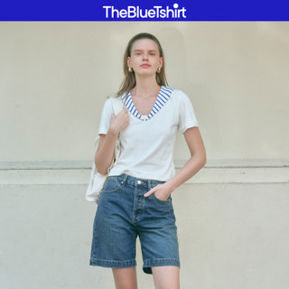 Thebluetshirt - áo thuỷ thủ p sailor t - bci white