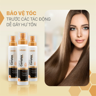 Xịt Dưỡng Tóc Bóng Mượt Cao Cấp Lavox Nano Complex 180ml