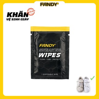 Khăn lau giày sneaker chuyên dụng Fandy lâu sạch vết dơ bám trên bề mặt giày
