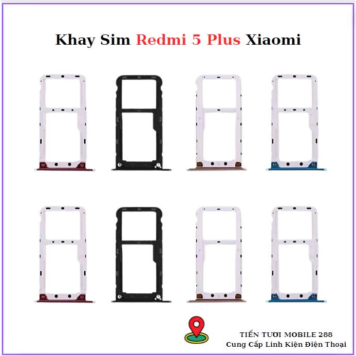 Khay sim xiaomi  Redmi 5 plus
