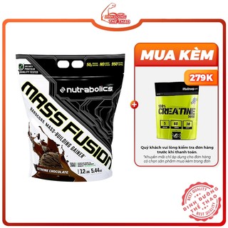 Sữa Tăng Cân Tăng Cơ Nutrabolics Mass Fusion 12lbs - Chính Hãng 100%