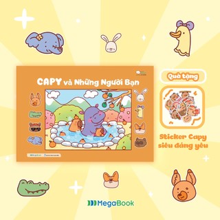 Sách Tô Màu Capy và những người bạn