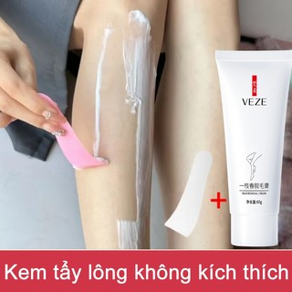Kem tẩy lông tẩy lông chân tẩy lông nách An toàn và không đau, ức chế sự phát triển của tóc hiệu quả 60g