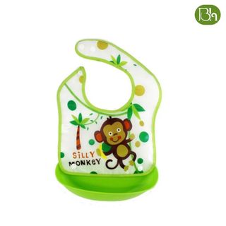 Yếm chống thấm có máng cứng cho bé