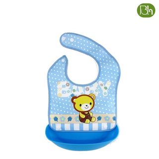 Yếm chống thấm có máng cứng cho bé