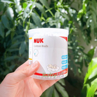 Tăm Bông Cotton NUK Slim (đầu tròn và đầu thuôn) [BabyUS]
