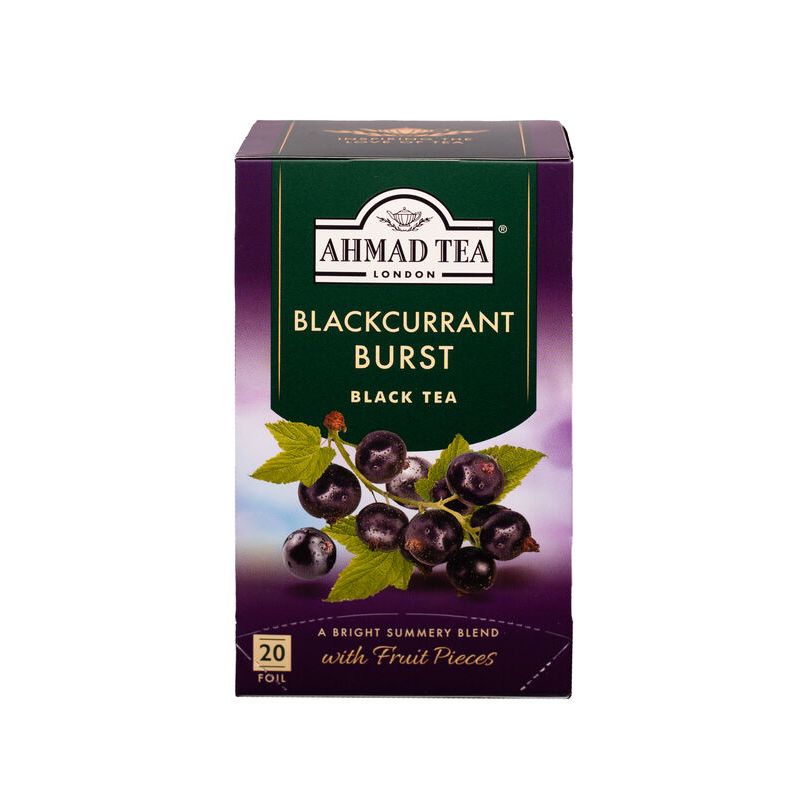 [Nhập khẩu độc quyền] TRÀ AHMAD ANH QUỐC - PHÚC BỒN TỬ (40g) - Blackcurrant Burst