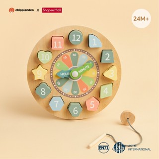 Bộ Đồ Chơi Đồng Hồ Và Xâu Hạt CHIPPIANDCO Cao Cấp Cho Bé