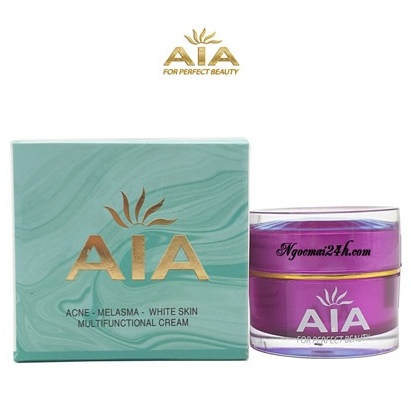 Kem mụn thâm mờ sẹo AIA Cosmetics ngăn nhờn trắng da 10g
