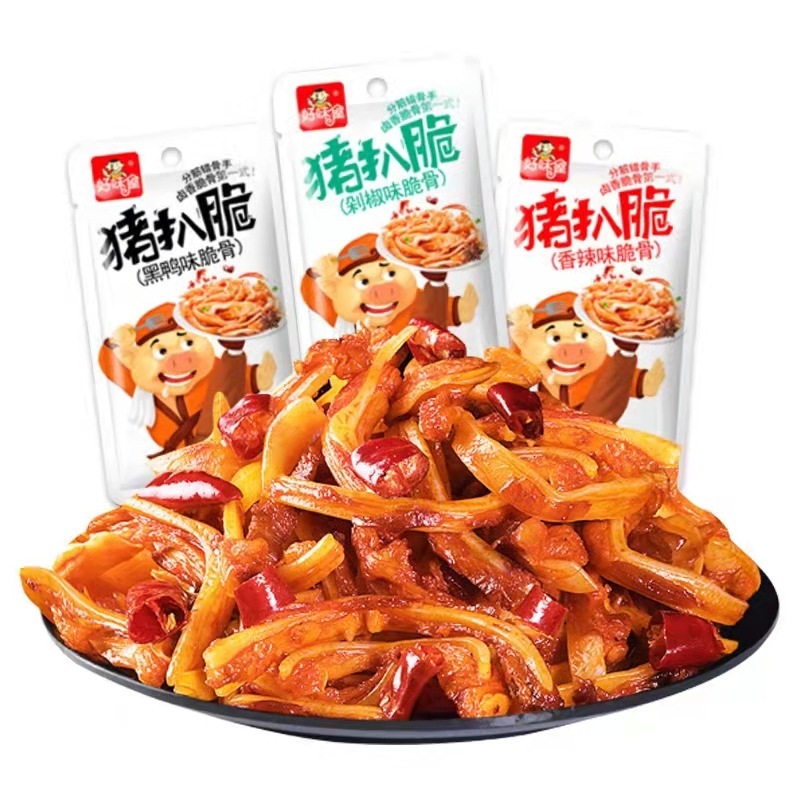 Sườn sụn heo sốt cay