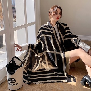 Khăn choàng lụa 90x180cm thời trang