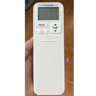 Remote điều khiển điều hòa 1 và 2 chiều inverter TOSHIBA có nắp trượt (loại dài) -Hàng mới 100% -Bh 3 tháng lỗi đổi mới