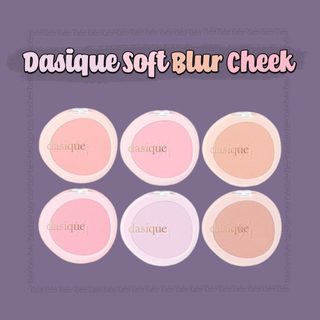 Má hồng Dasique Blending Mood Cheek, Dasique Soft Blur Cheek
