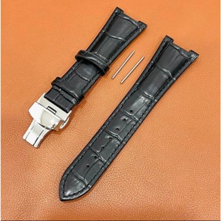 Dây da đồng hồ nam Dulunwe 6043, Patek, mặt đồng hồ tàu ngầm kèm khoá Luxury