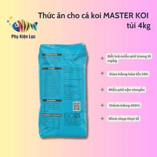 Thức ăn cho cá koi MASTER KOI túi 4kg