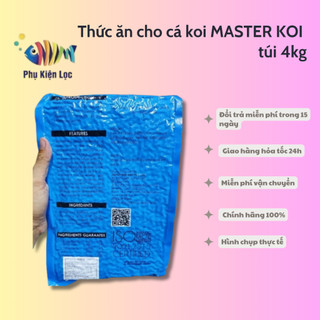 Thức ăn cho cá koi MASTER KOI túi 4kg
