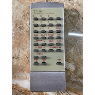 Điều khiển từ xa teac rc-342 thay thế cho teac cd-p1100-p1440r-p1450-p1820-p3000-p3500-p4500-z500-z5000