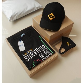 Binance Hodler Áo thun cao cấp chính hãng cointshirt, Bitcoin, Ethereum, MEXC,Bome, Pepe,Ton,BTC,ETH