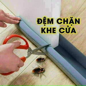 Thanh chắn cửa ngăn cản côn trùng xâm nhập vào nhà, giúp cách âm, cách nhiệt