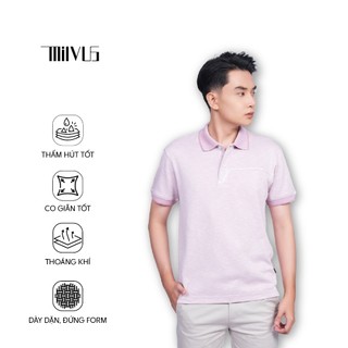 Áo polo nam milvus mvp403m cao cấp vải cotton thoáng mát thời trang