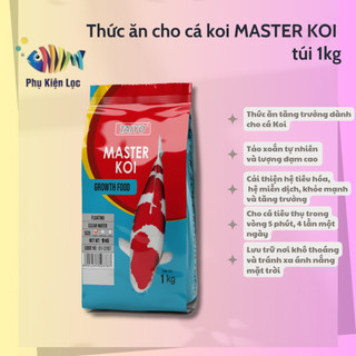 Thức ăn cho cá koi taiyo master koi túi 1kg