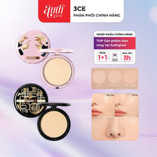 Phấn nén 3ce makeup fix powder siêu mịn nhẹ, che phủ tối đa