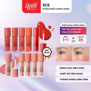 Phấn má hồng 3CE Sheer Liquid Blusher/ 3CE Velvet Liquid dạng kem bền màu, lâu trôi