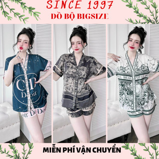 Đồ bộ bigsize đùi 55-90kg, since1997 pijama bigsize đồ ngủ bigsize lụa latin cao cấp siêu mềm mịn