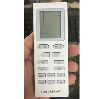 (CHÍNH HÃNG GIÁ SỈ 35K) ĐIỀU KHIỂN ĐIỀU HÒA GREE 1 VÀ 2 CHIỀU LOẠI NHỎ - hàng mới 100% -Bh 3 tháng lỗi đổi mới