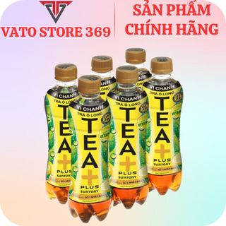 Trà ô long vị chanh TEA+ PLUS chai 450ml