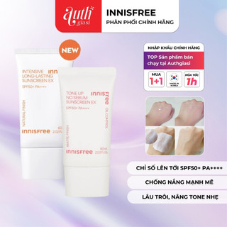 Kem chống nắng Innisfree No Sebum \ Longlasting KCN 60ml